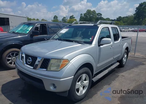 2007 Nissan Frontier Le z USA, uszkodzony, nr VIN 1N6AD07U07C436760